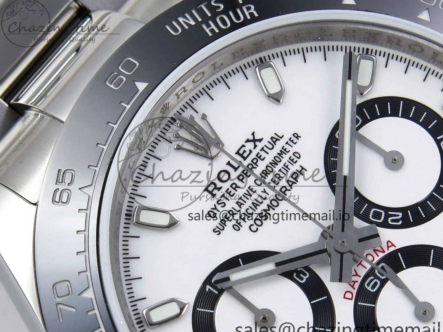 Best Edition QF SA4130 on 1:1 116500 White Dial SS Daytona Bracelet 0501